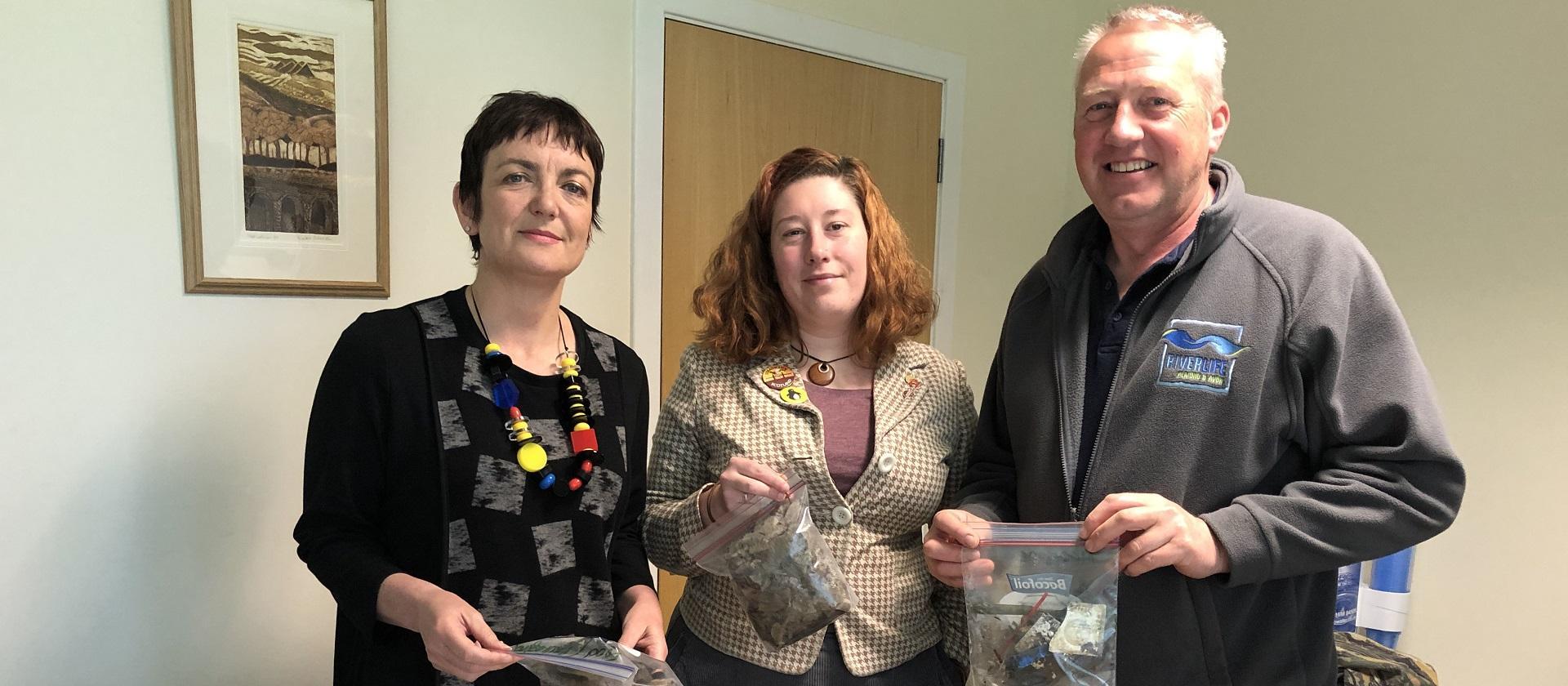 Constituency meeting with Riverlife Trust to discussdion polution and litter in the River Almond